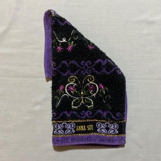 アナスイ(ANNA SUI)のアナスイ　タオルハンカチ　中古品　#940(ハンカチ)