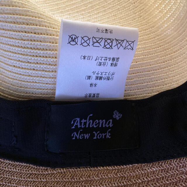 BARNEYS NEW YORK(バーニーズニューヨーク)の新品　アシーナニューヨーク　帽子 レディースの帽子(麦わら帽子/ストローハット)の商品写真