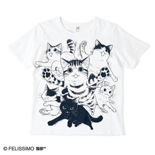 フェリシモ(FELISSIMO)のフェリシモ 山野りんりんさん ドドン猫T M✨(Tシャツ(半袖/袖なし))