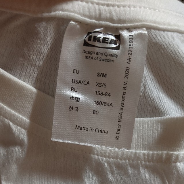 IKEA(イケア)のイケア　tシャツ レディースのトップス(Tシャツ(半袖/袖なし))の商品写真