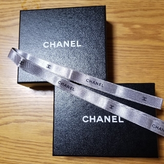 シャネル(CHANEL)の送料無料！CHANEL箱2つとリボンのセット♪(ショップ袋)