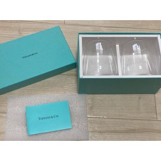 ティファニー(Tiffany & Co.)の新品、未使用！　ティファニー TIFFANY＆Co ペアグラス(グラス/カップ)