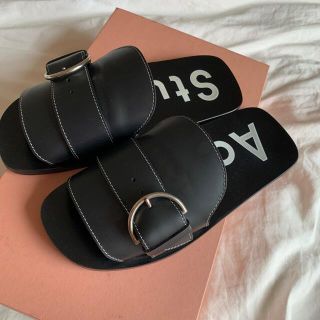 アクネ(ACNE)の最終お値下げ中！！ACNE STUDIOS アクネ　美品　サンダル(サンダル)