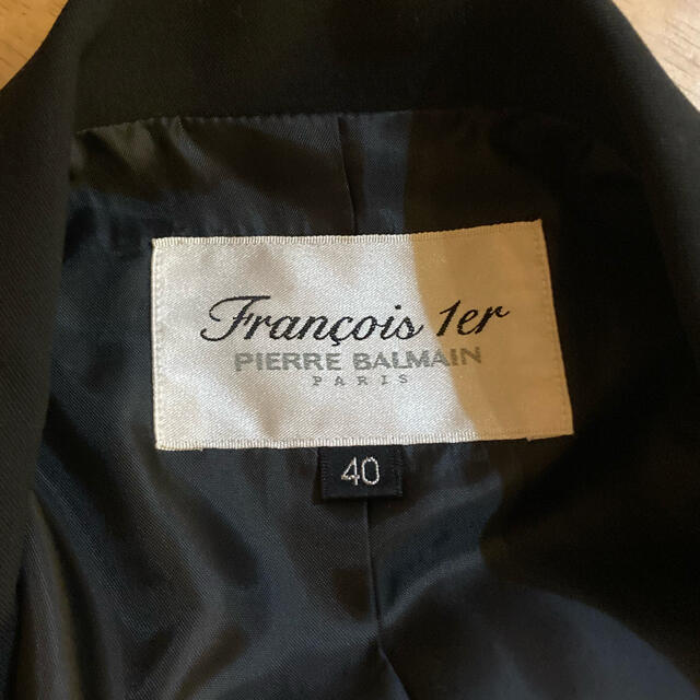 Pierre Balmain(ピエールバルマン)のブラックフォーマルジャケット レディースのフォーマル/ドレス(礼服/喪服)の商品写真