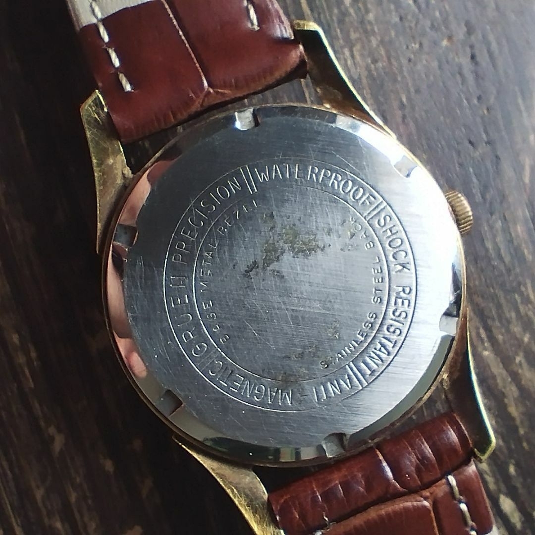 □OH済み□GRUEN PRECISION 手巻き 腕時計 グリュエン - 腕時計(アナログ)