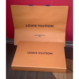 ルイヴィトン(LOUIS VUITTON)の★ルイ・ヴィトン ☆ショップ袋ボックス2点セット！＃1(ショップ袋)