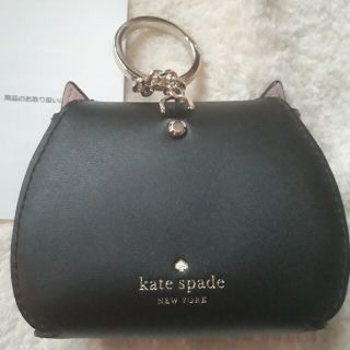 kate spade　new york コインケース　猫　レザー　新品未使用