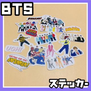 BTS 防弾少年団　ステッカー　シール　韓国風　iPhoneステッカー(アイドルグッズ)