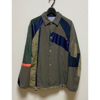 カラー(kolor)のkolor 18aw カラーブロック ジャケット size2(ナイロンジャケット)