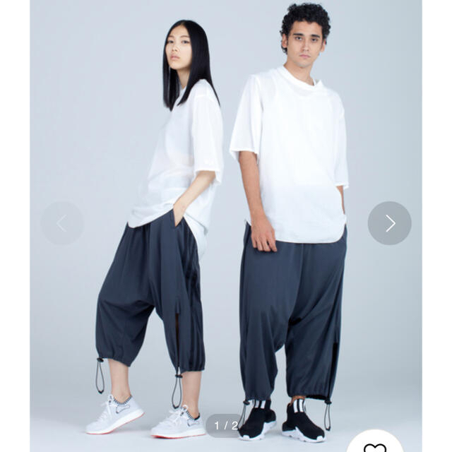 Y-3  U DRAWSTRING JERSEY 3/4 PANT