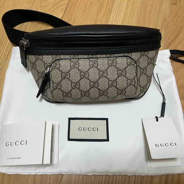 最大80％オフ！ 【美品】GUCCI Gucci 450946 ボディバッグ グッチ GGスプリーム ボディーバッグ 