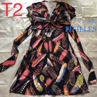 50%割引M【未使用品】 Deby Debo デビーデポ フランス製 花柄リボン