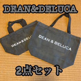 ディーンアンドデルーカ(DEAN & DELUCA)の新品 DEAN&DELUCA メッシュトートバッグ 2点セット グレー (トートバッグ)