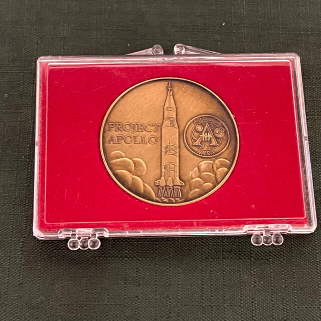 貴重　アポロ7号　アポロ初有人飛行　記念メダル　1968年のサムネイル