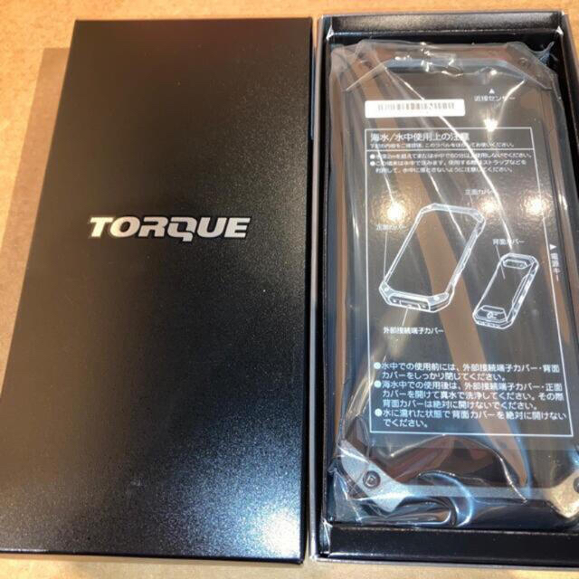 TORQUE 5G KYG SIMフリー 黒 ブラックの通販 by くろさき ラクマ 【は