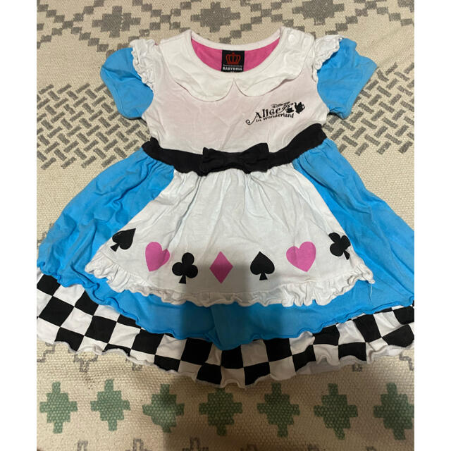 BABYDOLL(ベビードール)のベビードール　ドレスワンピース　90 キッズ/ベビー/マタニティのキッズ服女の子用(90cm~)(ワンピース)の商品写真