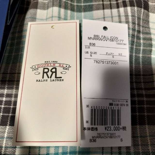 RRL(ダブルアールエル)のRRLラルフローレン　ロンハーマン購入 メンズのトップス(シャツ)の商品写真