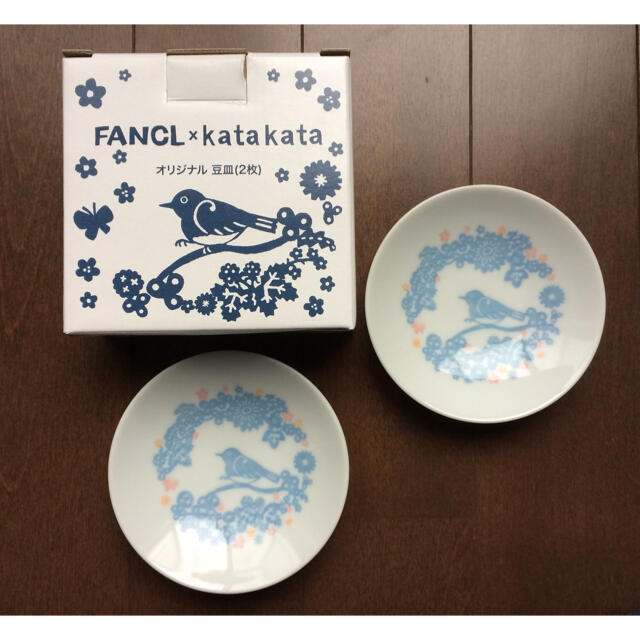 FANCL×katakana オリジナル豆皿 インテリア/住まい/日用品のキッチン/食器(食器)の商品写真