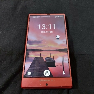 アクオス(AQUOS)のAQUOS　SH-01G　コーラル　ジャンク(スマートフォン本体)