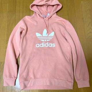 アディダス(adidas)のadidas ロゴパーカー ピンク(パーカー)