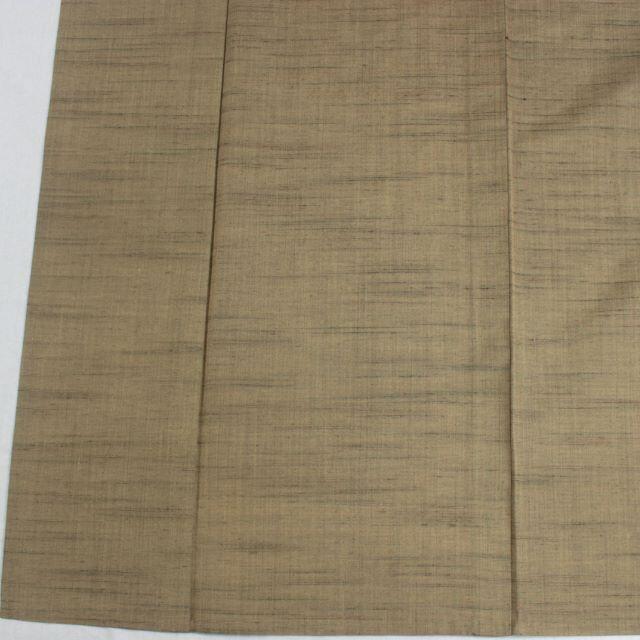 AC6657　単衣紬　162㎝　茶系 レディースの水着/浴衣(着物)の商品写真