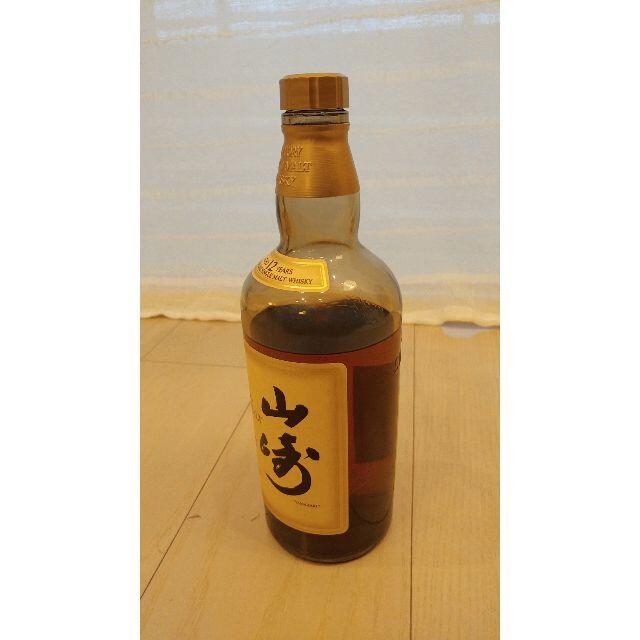 【開栓済・格安】サントリー☆山崎12年 モルト ウイスキー700ml瓶 3