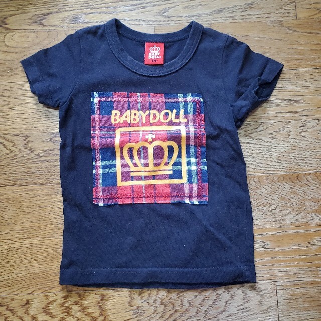BABYDOLL(ベビードール)のBABYDOLL 半袖　100㎝ キッズ/ベビー/マタニティのキッズ服女の子用(90cm~)(Tシャツ/カットソー)の商品写真