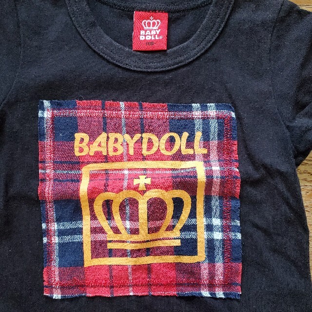 BABYDOLL(ベビードール)のBABYDOLL 半袖　100㎝ キッズ/ベビー/マタニティのキッズ服女の子用(90cm~)(Tシャツ/カットソー)の商品写真