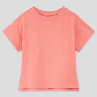 ユニクロ(UNIQLO)のTシャツ　ユニクロ  半袖　ピンク(Tシャツ(半袖/袖なし))