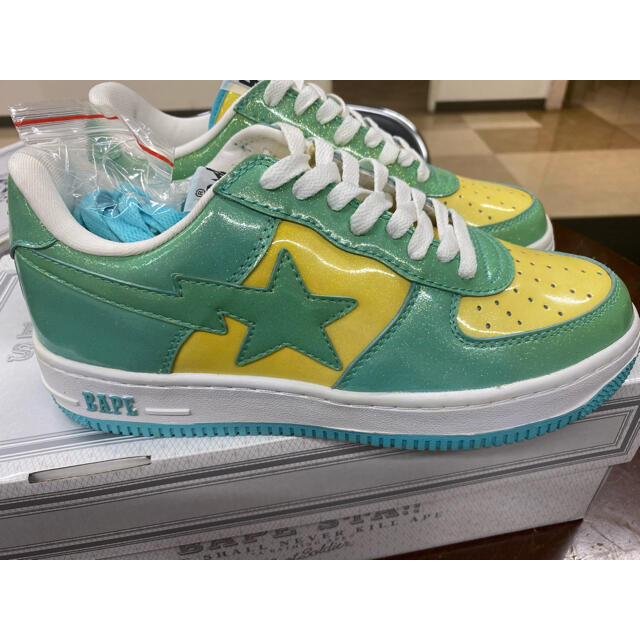 APE BAPESTA ラメ US9 新品