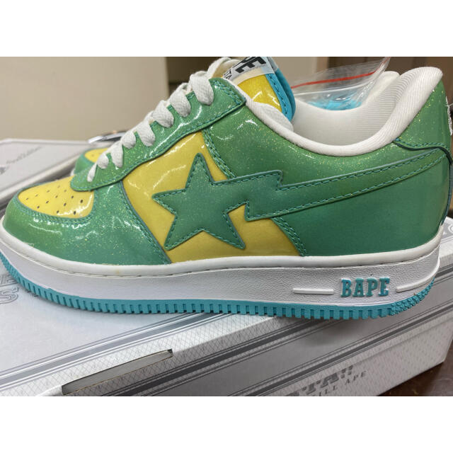 APE BAPESTA ラメ US9 新品