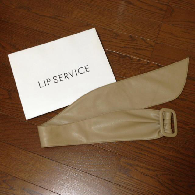 LIP SERVICE(リップサービス)のLIP SERVICE♡合皮太ベルト レディースのファッション小物(ベルト)の商品写真