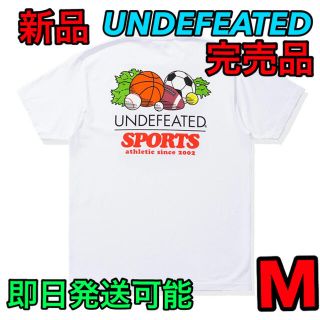 アンディフィーテッド(UNDEFEATED)の完売品 アンディフィーテッド SPORTS S/S Tシャツ 白 M ①(Tシャツ/カットソー(半袖/袖なし))