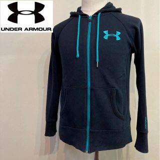 アンダーアーマー(UNDER ARMOUR)のアンダーアーマー◇STORM ジップアップ パーカー 裏起毛◇ネイビー Mサイズ(パーカー)