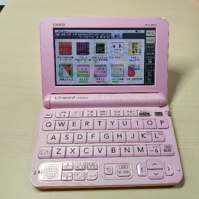 CASIO CASIO 電子辞書 EX-word XD-G3800PKの通販 by ＫＴＧ's shop｜カシオならラクマ