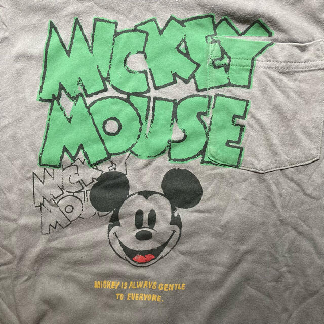 Disney(ディズニー)のユニクロ　ディズニー　ミッキーマウス　半袖Tシャツ　Mサイズ メンズのトップス(Tシャツ/カットソー(半袖/袖なし))の商品写真