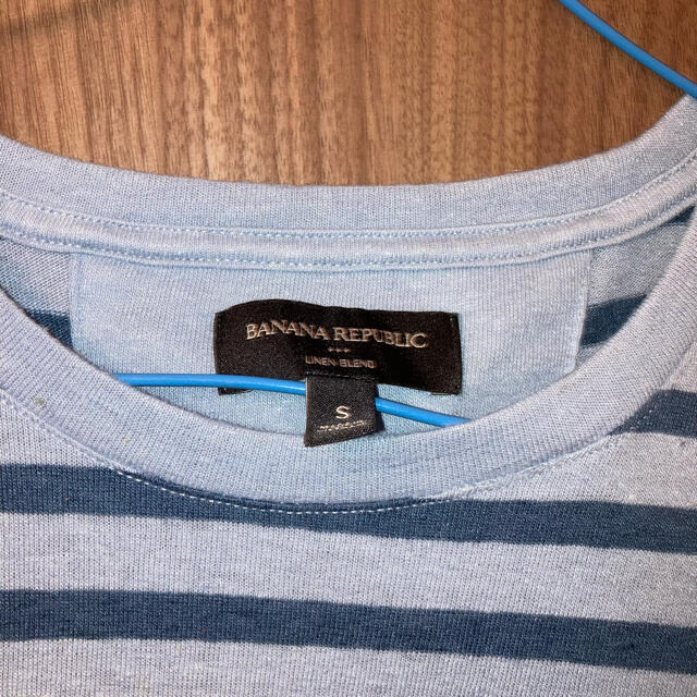 Banana Republic(バナナリパブリック)のバナナ・リパブリック　sサイズ　半袖　ボーダー Tシャツ メンズのトップス(Tシャツ/カットソー(半袖/袖なし))の商品写真