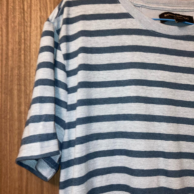 Banana Republic(バナナリパブリック)のバナナ・リパブリック　sサイズ　半袖　ボーダー Tシャツ メンズのトップス(Tシャツ/カットソー(半袖/袖なし))の商品写真