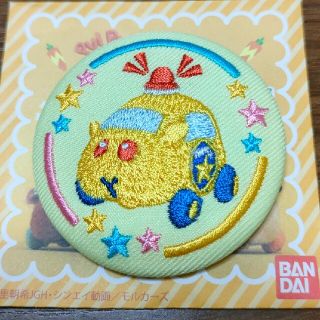 バンダイ(BANDAI)のPUIPUI モルカー 刺繍缶バッジ パトモルカー(バッジ/ピンバッジ)