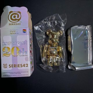 メディコムトイ(MEDICOM TOY)のbe@rbrick series 42 sorayama gold シークレット(その他)