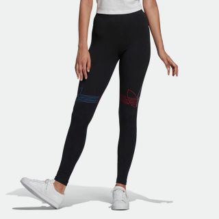 アディダス(adidas)のアディダス トリコロールタイツ レディースxs(レギンス/スパッツ)