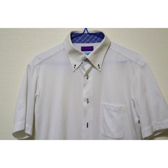 【完全ノーアイロン】パーフェクトスーツファクトリー半袖シャツ メンズのトップス(シャツ)の商品写真