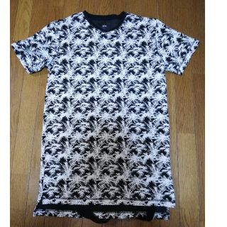 スタンプドエルエー(Stampd' LA)のStampd ボタニカル柄　ヤシの葉　スタンプド　ロング丈(Tシャツ/カットソー(半袖/袖なし))