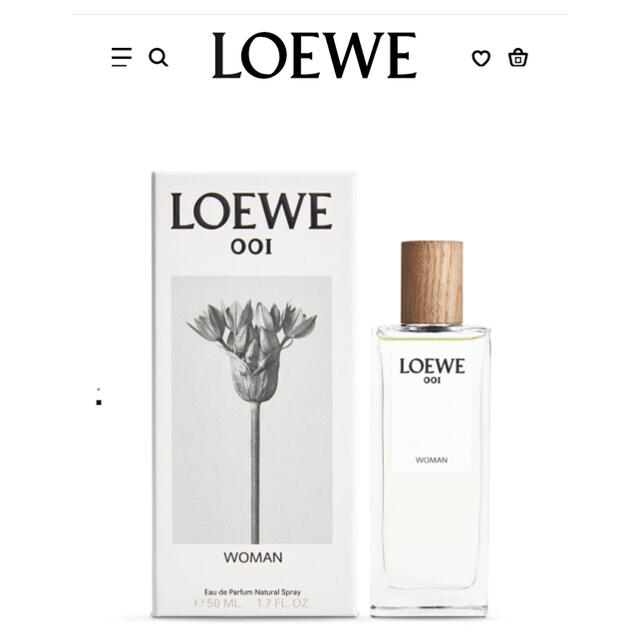 LOEWE(ロエベ)のロエベ　　001 woman オードゥパルファム コスメ/美容の香水(香水(女性用))の商品写真