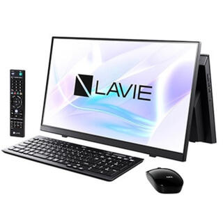 エヌイーシー(NEC)の【新品】LAVIE 23.8インチ 4GB 500GB Office TV 録画(ノートPC)