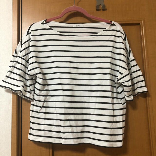 LOWRYS FARM(ローリーズファーム)のボーダーカットソー Tシャツ レディースのトップス(Tシャツ(半袖/袖なし))の商品写真