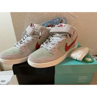 ナイキ(NIKE)のnike sb dunk white widow 420 ダンク スカンク(スニーカー)