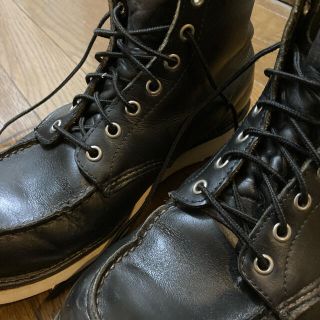 レッドウィング(REDWING)のRED WING/アイリッシュセッター/27cm/刺繍タグ/ブラック(ブーツ)