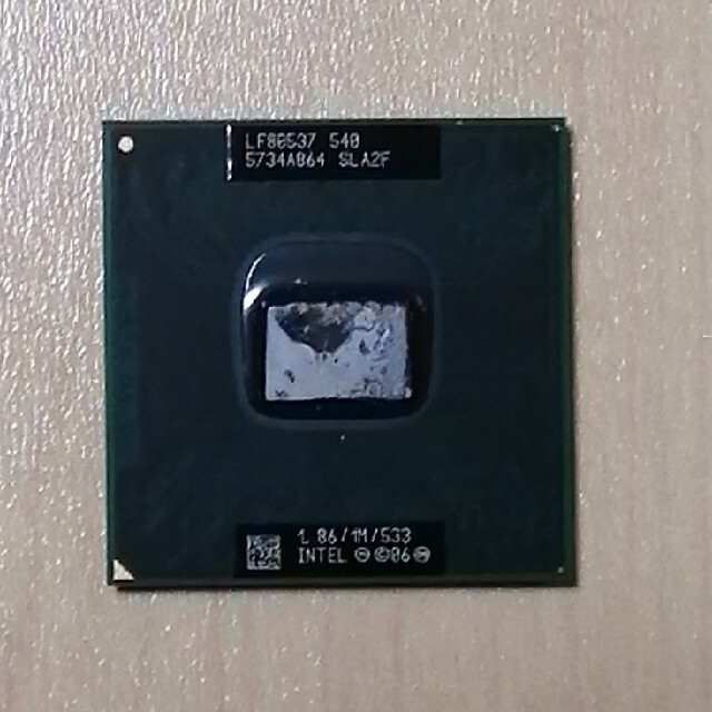 インテル セレロン ノートパソコン用CPU 1.86GHzLF80537 54
