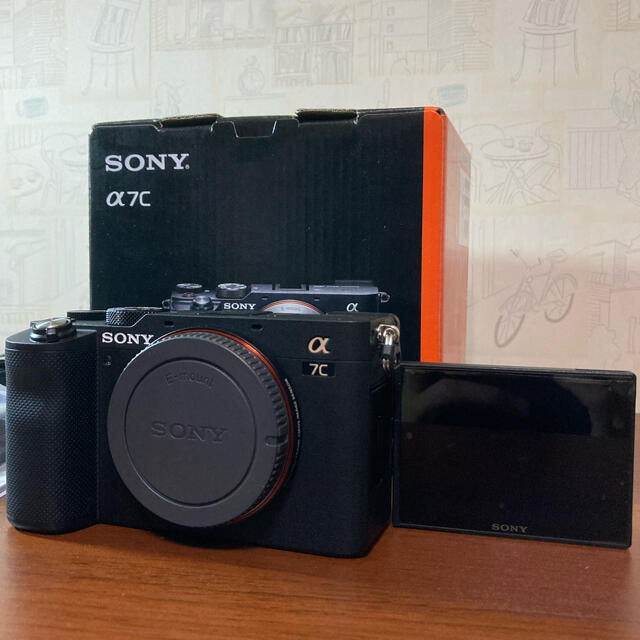 SONY(ソニー)のSONY a7c ボディ　ブラック スマホ/家電/カメラのカメラ(ミラーレス一眼)の商品写真